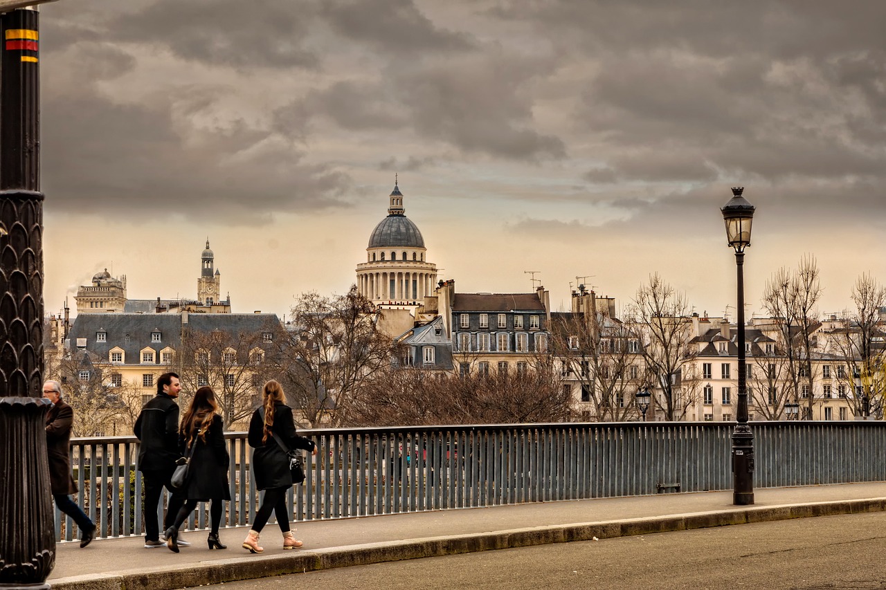 View of Paris, France.