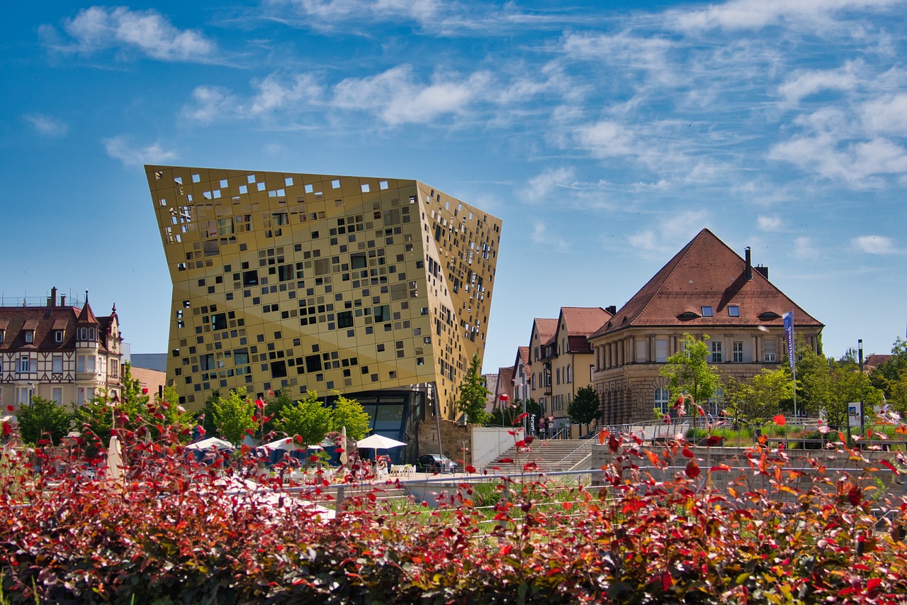 Schwäbisch Gmünd city center.