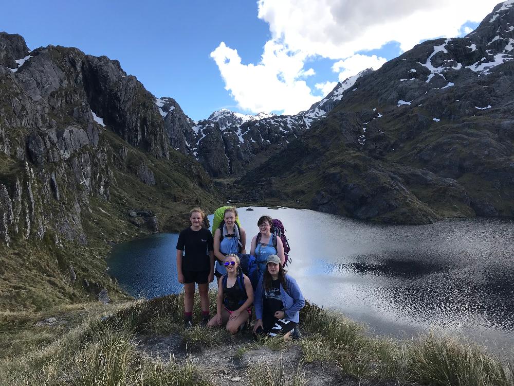 Students explore New Zealand's nature