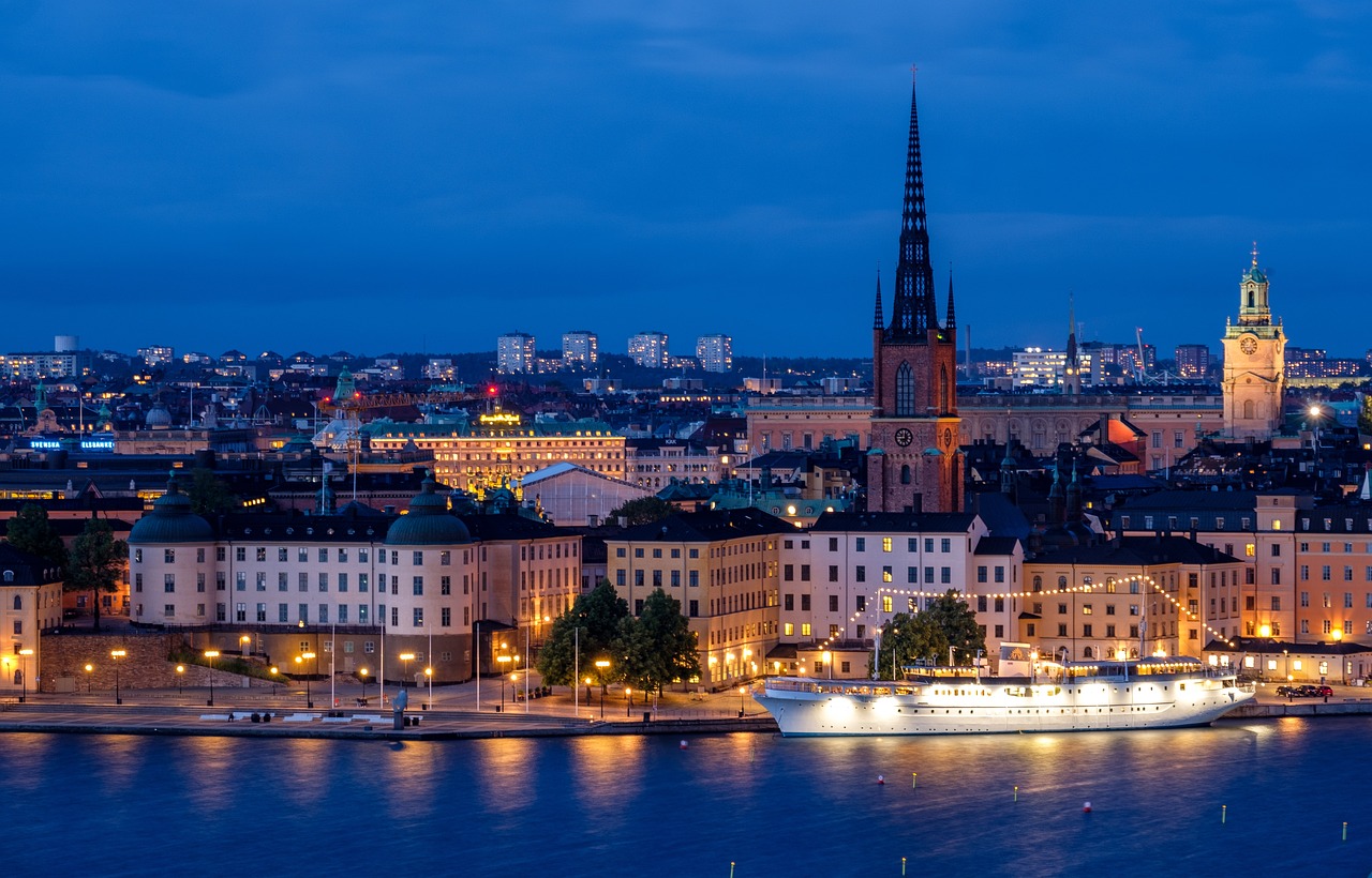 Stockholm's skyline.