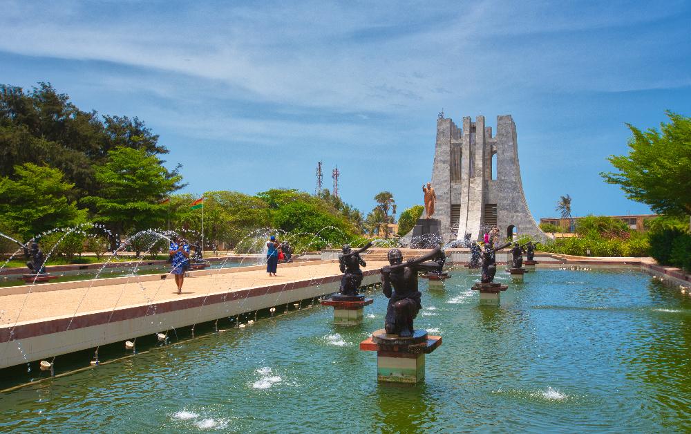 Kwame Nkrumah Memorial Park & Mausoleum in Accra, Ghana