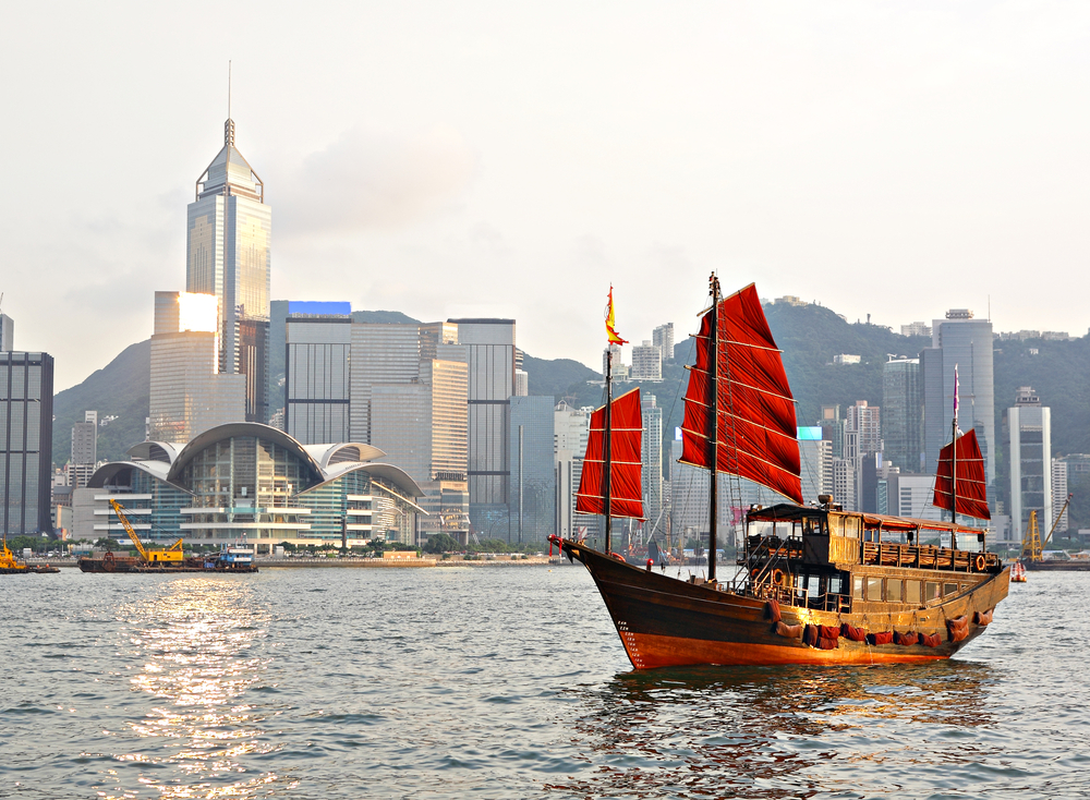 A view of Hong Kong's Kowloon Bay.