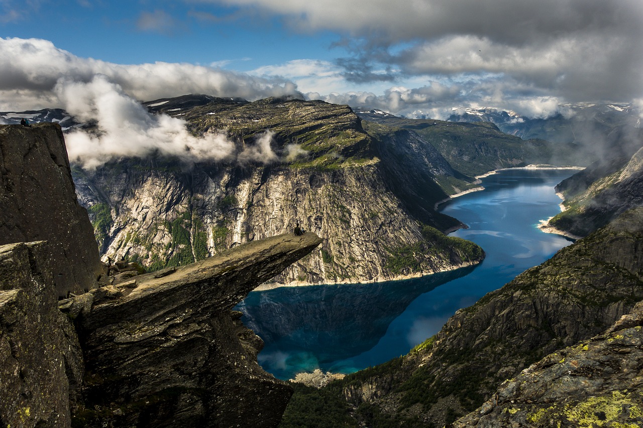 Trolltunga - Mountains and fjords in Norway